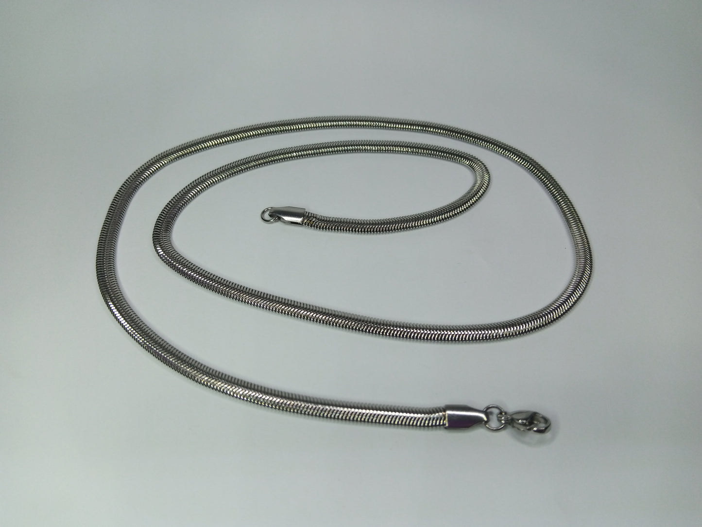 Silver Snake Neck Chain